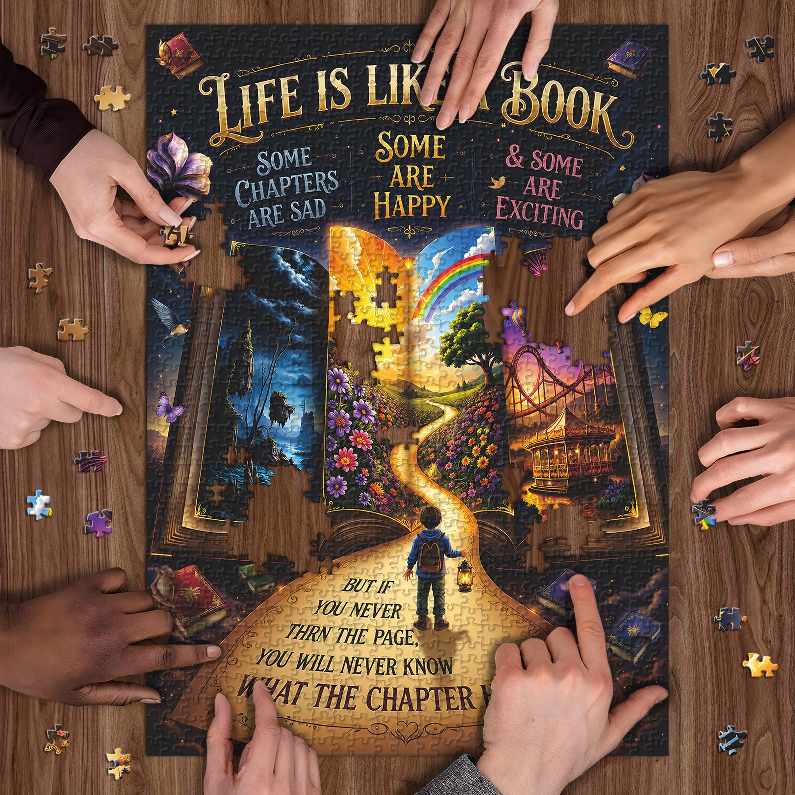 Chapters of Life Jigsaw Puzzle 1000 Piece