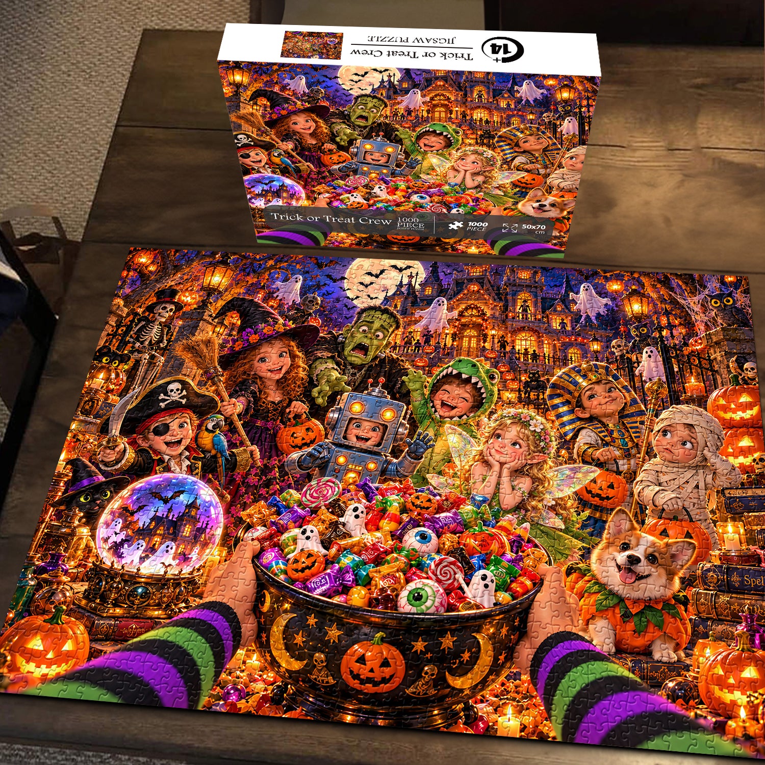 Trick or Treat Crew Jigsaw Puzzle 1000 Pieces