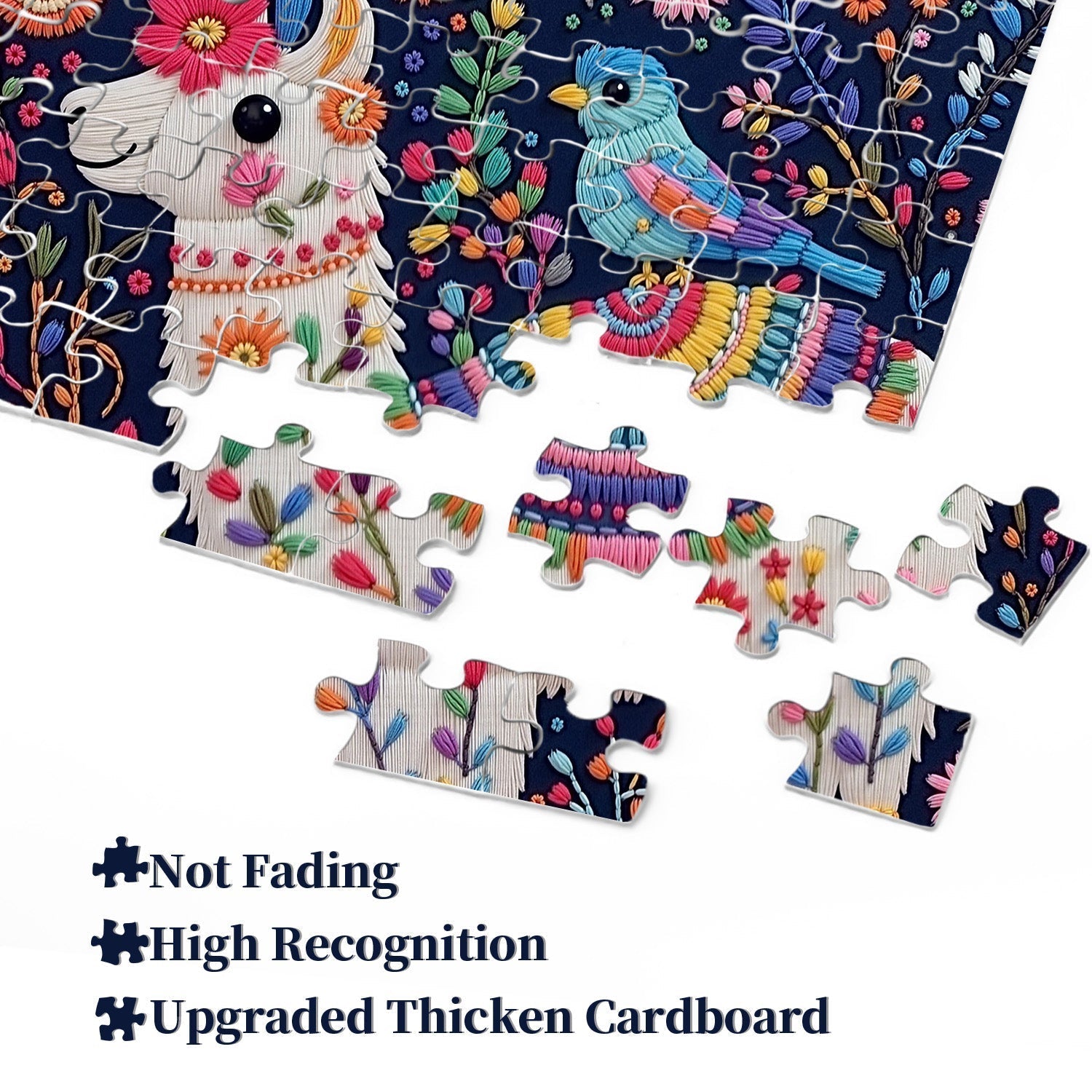 Lama in Bloom Puzzle 1000 Teile