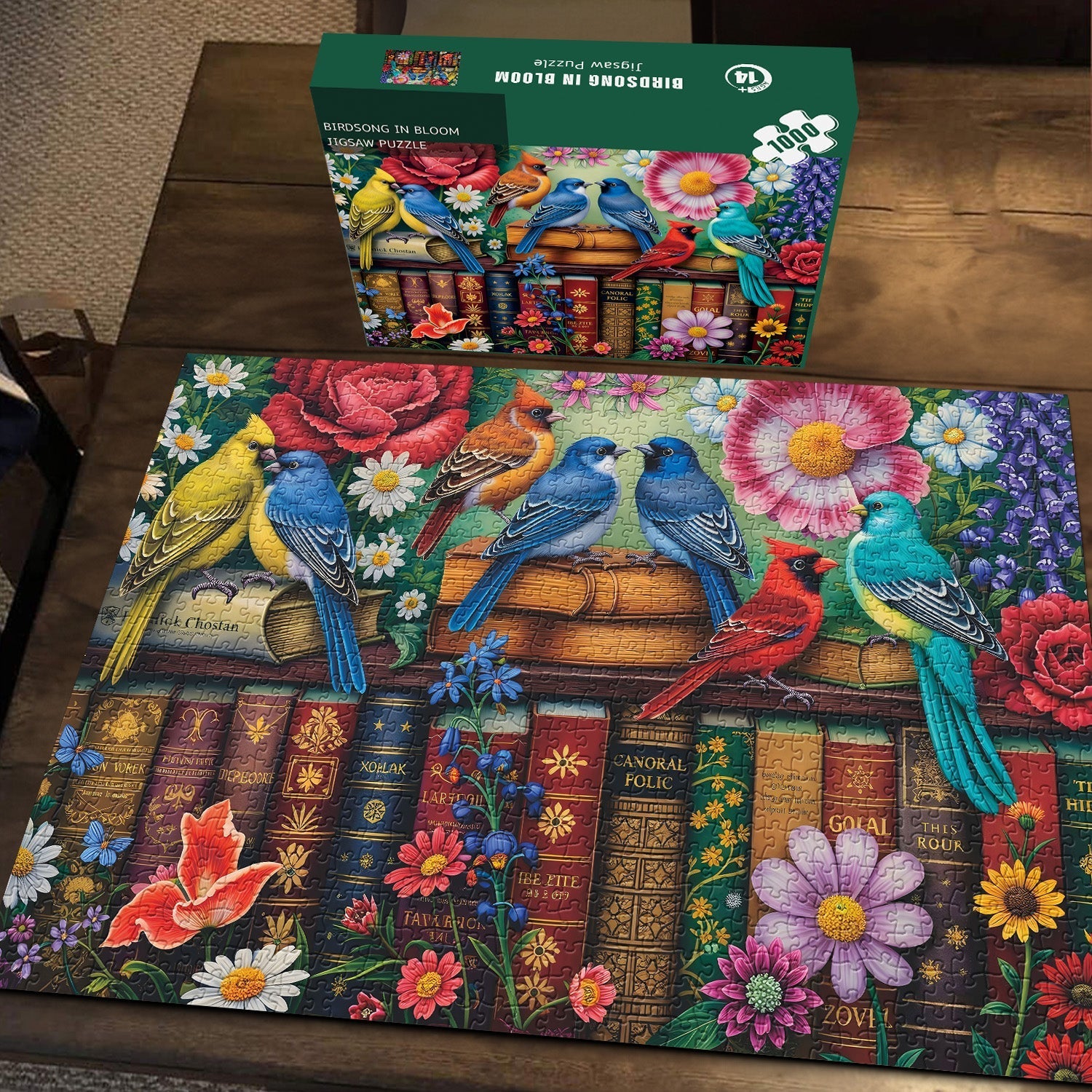 Birdsong in Bloom Jigsaw Puzzle 1000 Pieces