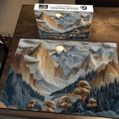 Ethereal Mountains Jigsaw Puzzle 1000 Pieces