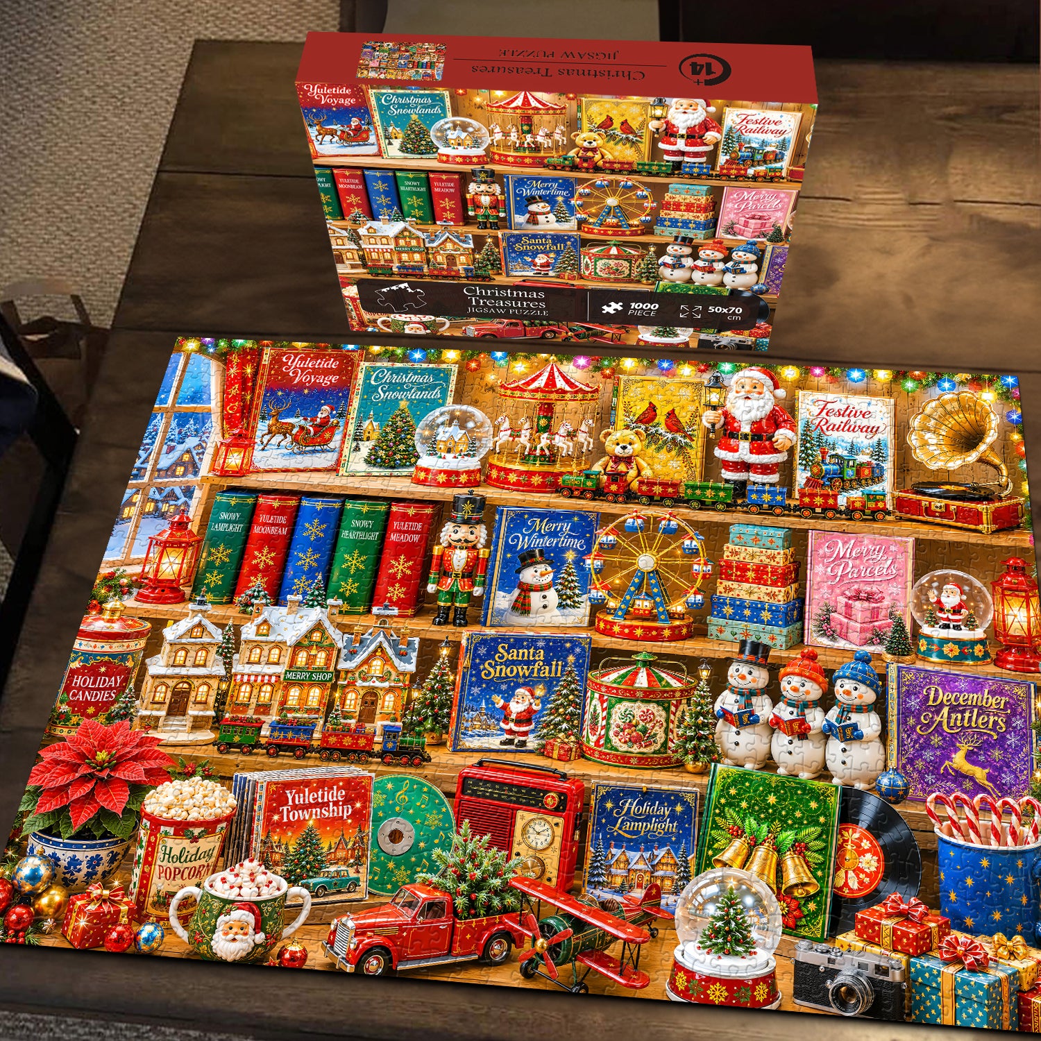 Christmas Treasures Jigsaw Puzzle 1000 Piece