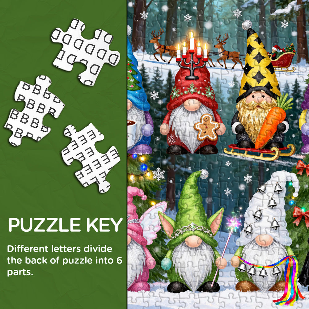 Jolly Gnome Squad Jigsaw Puzzle 1000 Pieces