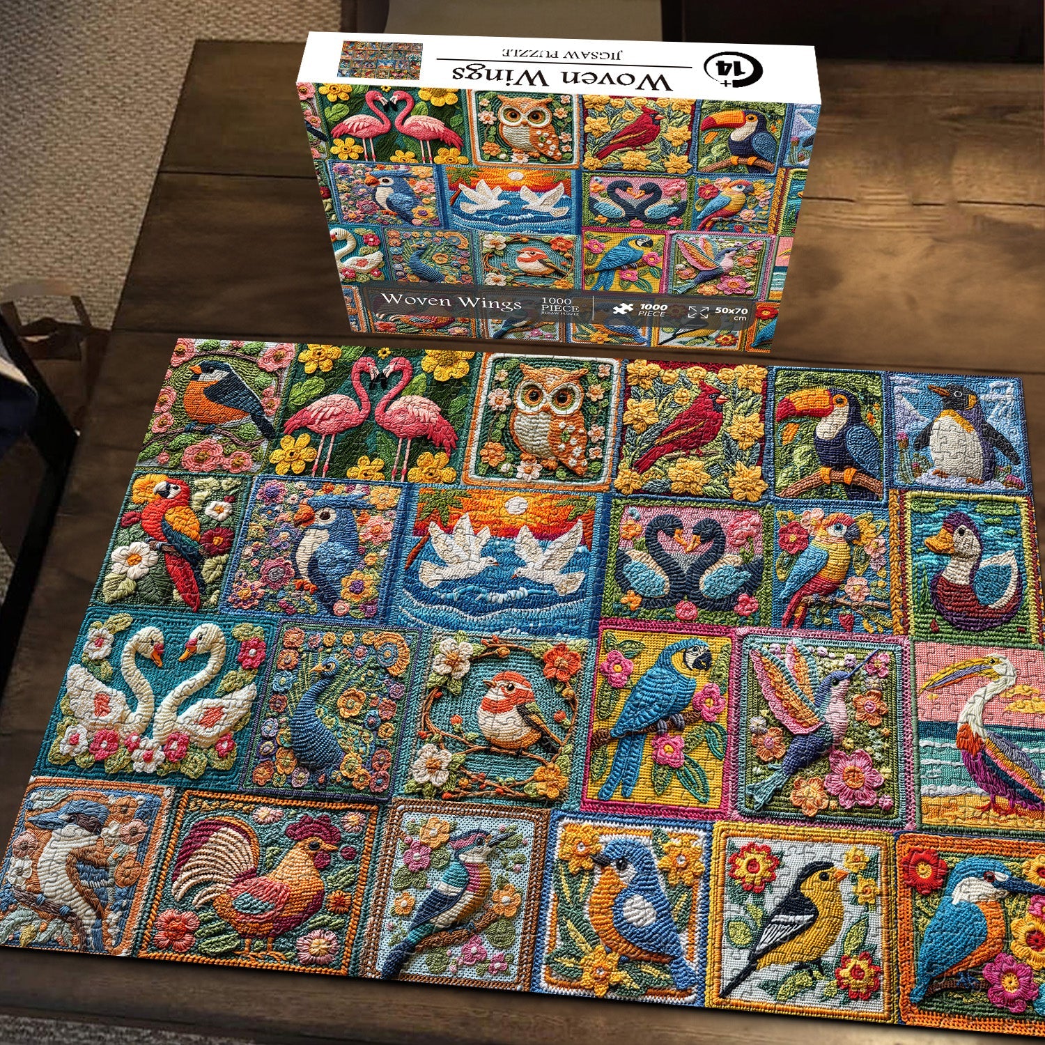 Woven Wings Jigsaw Puzzle 1000 Pieces