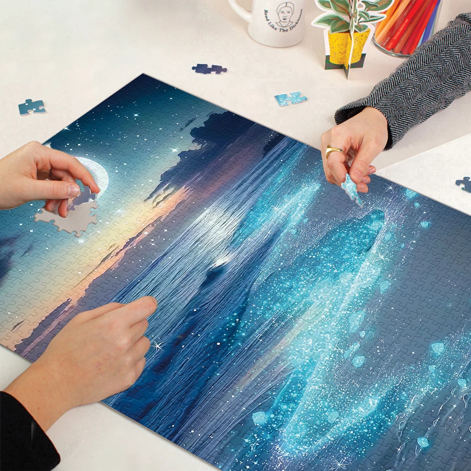 Moonlight Streams Jigsaw Puzzle 1000 Pieces