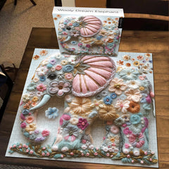 Wooly Dream Elephant Jigsaw Puzzle 1000 Pieces