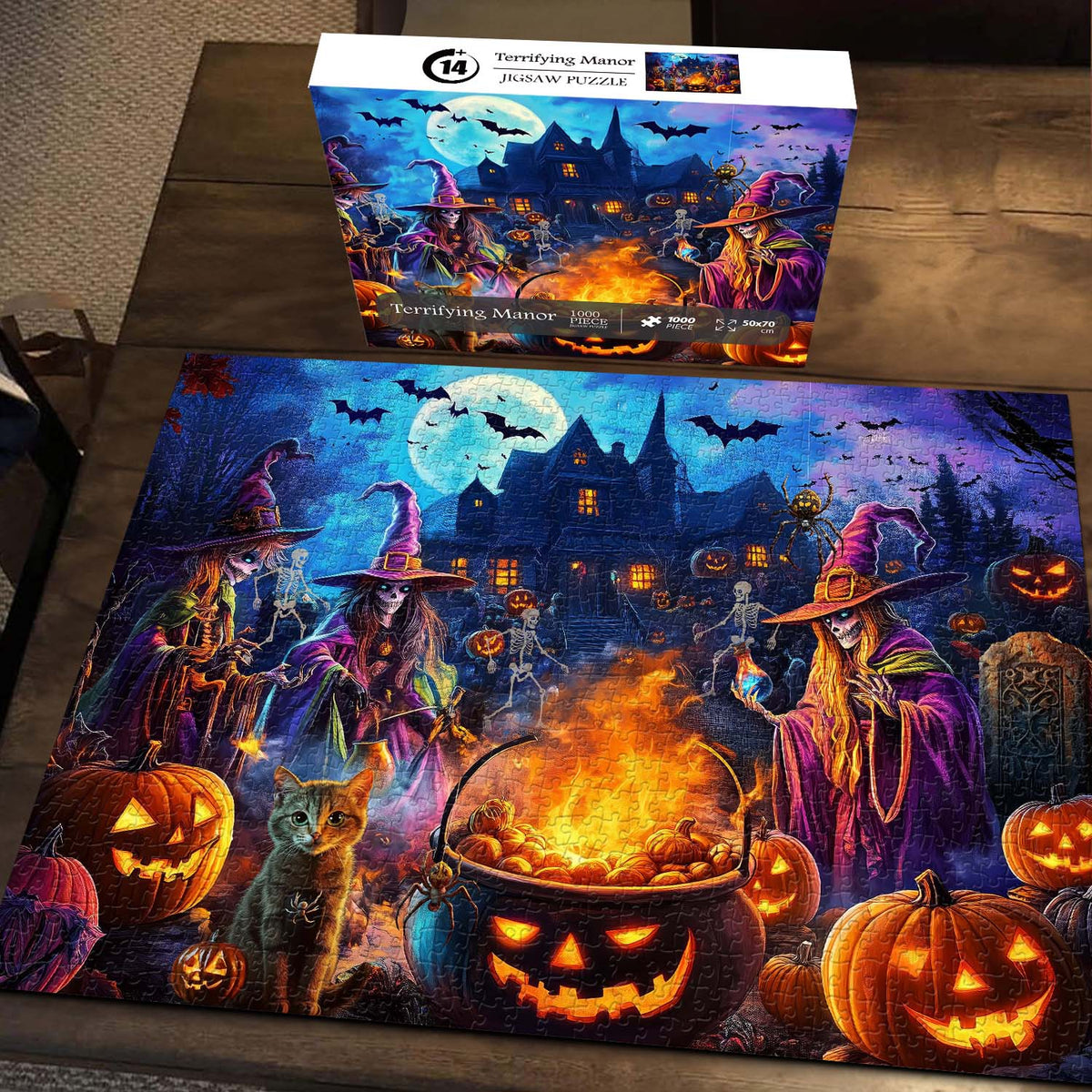 Terrifying Manor Jigsaw Puzzle 1000 Pieces