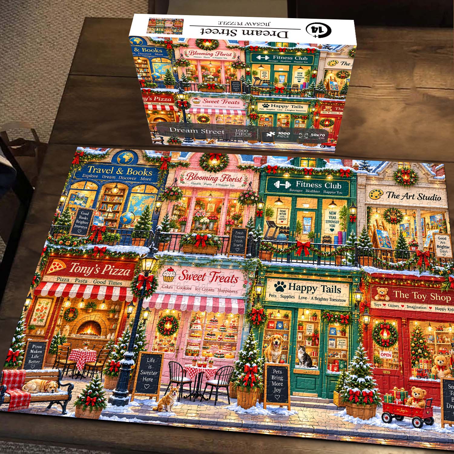Dream Street igsaw Puzzle 1000 Pieces