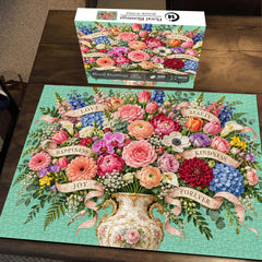 Floral Blessings Jigsaw Puzzle 1000 Pieces