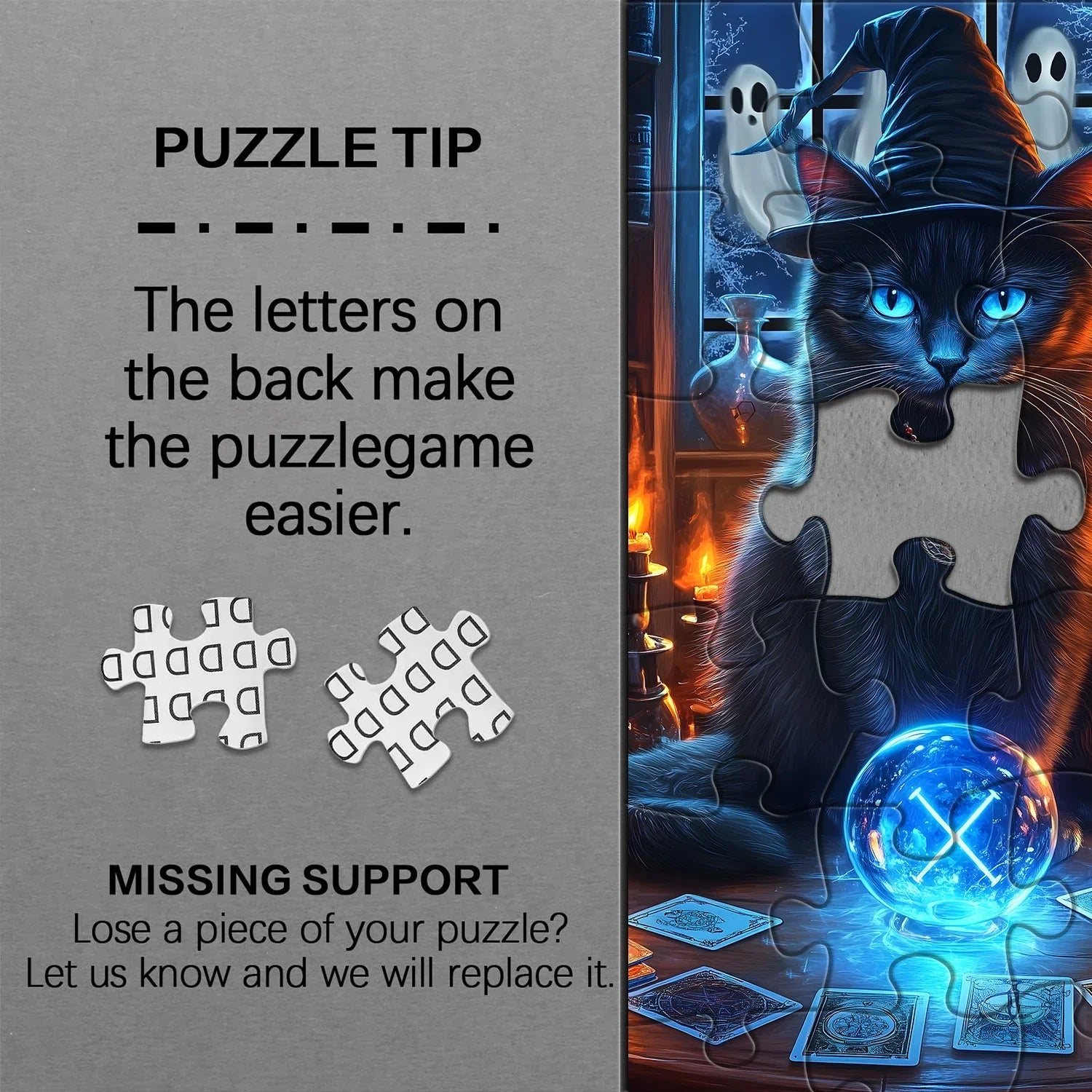Arcane Cat Jigsaw Puzzle 1000 Pieces