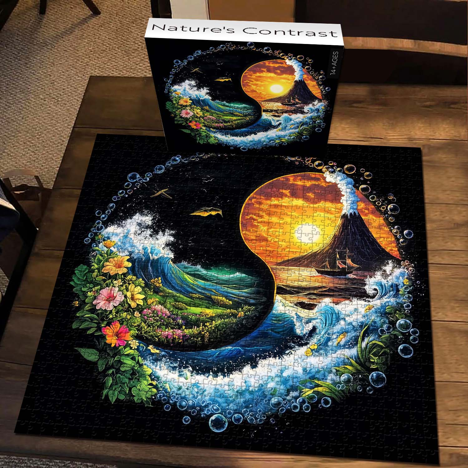 Nature's Contrast Jigsaw Puzzle 1000 Pieces