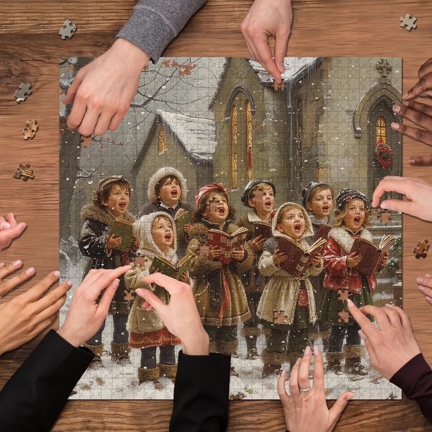 Winter Choir Jigsaw Puzzle 1000 Pieces