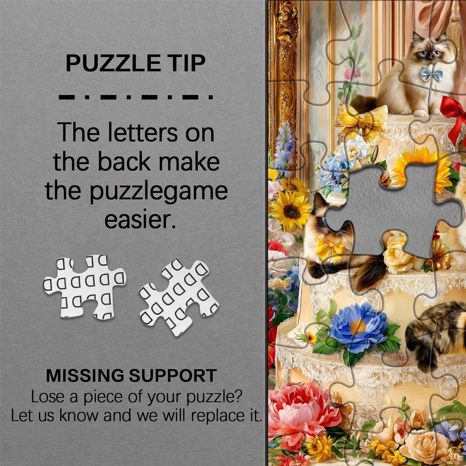 Cat Feast Jigsaw Puzzle 1000 Pieces