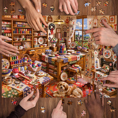 Sweet Stitch Haven Jigsaw Puzzle 1000 Piece