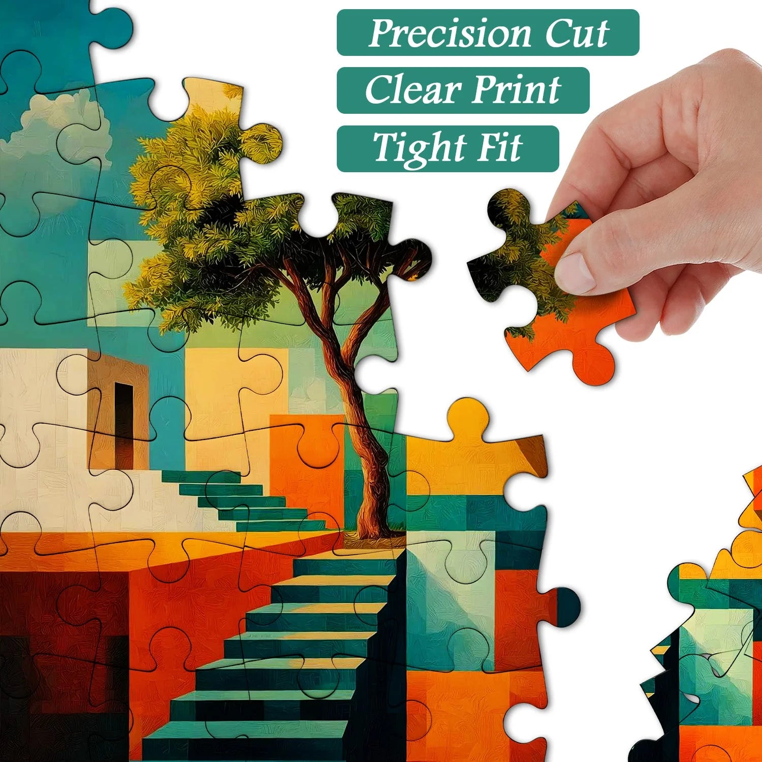 Tree of Geometry Jigsaw Puzzle 1000 Pieces