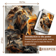 Lion Guardian Jigsaw Puzzle 1000 Pieces