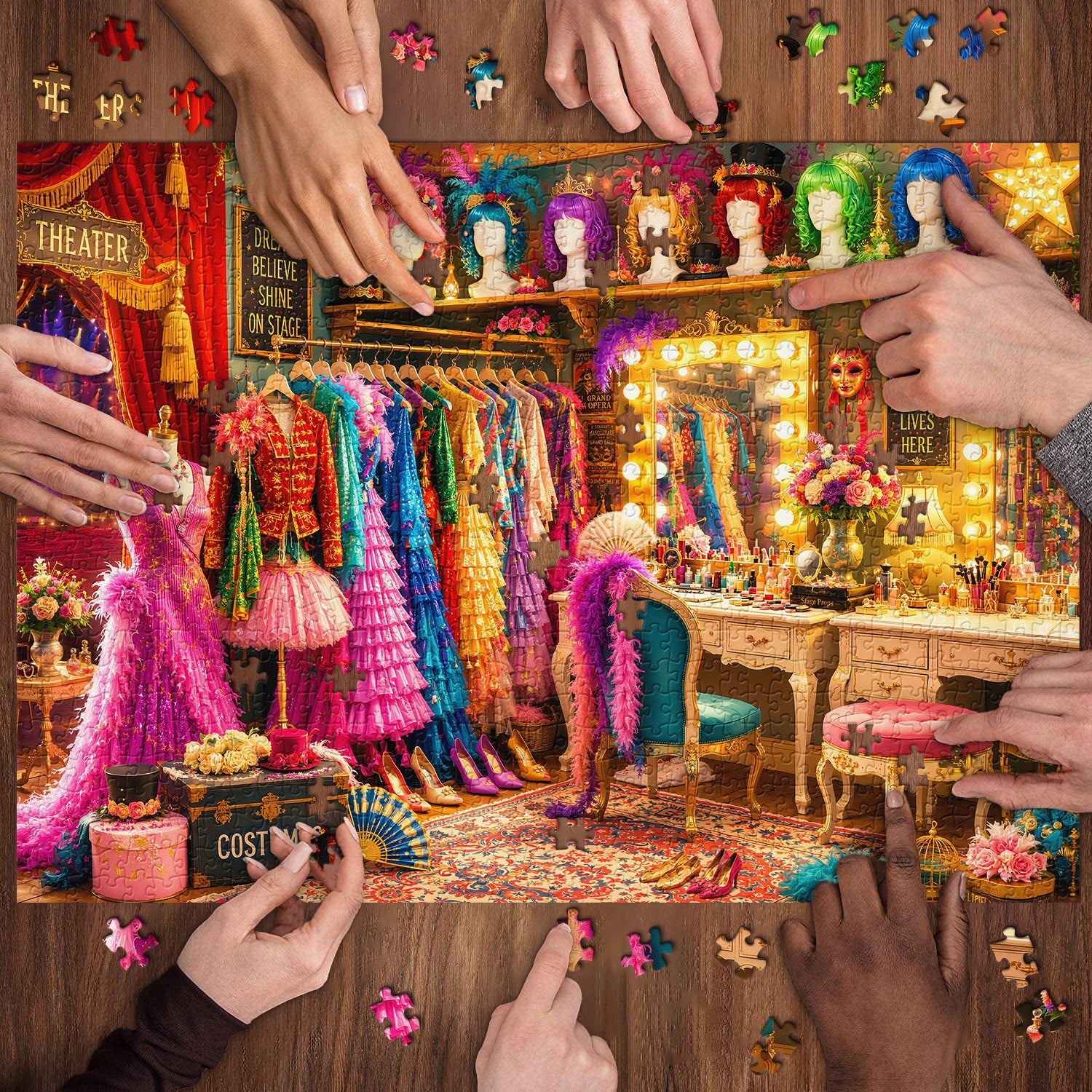 Theater Treasures igsaw Puzzle 1000 Piece