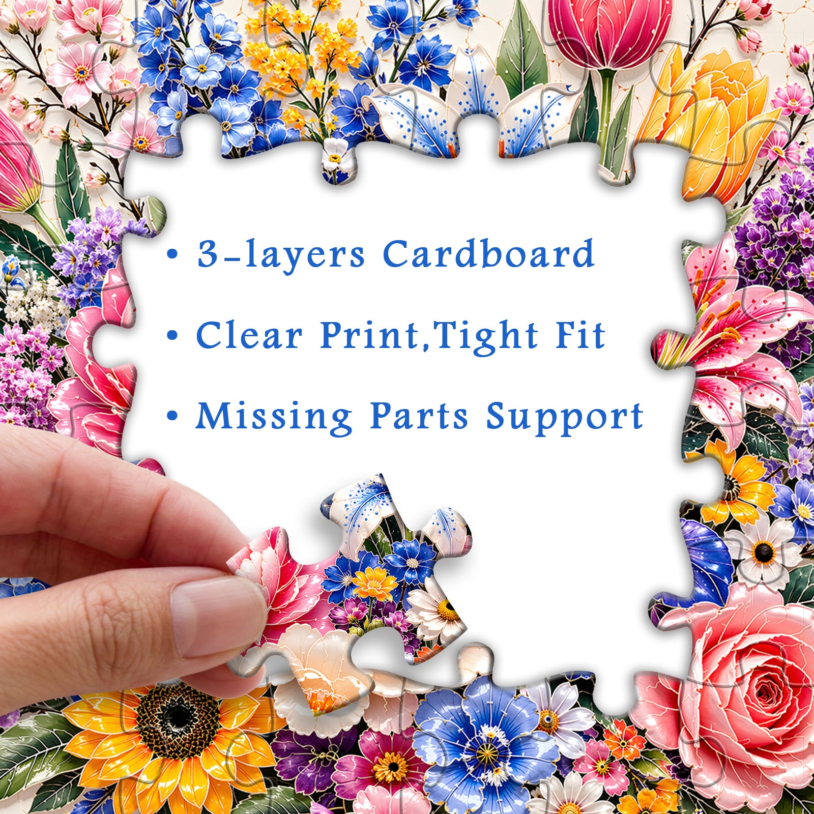 Ceramic Garden Jigsaw Puzzle 1000 Piece