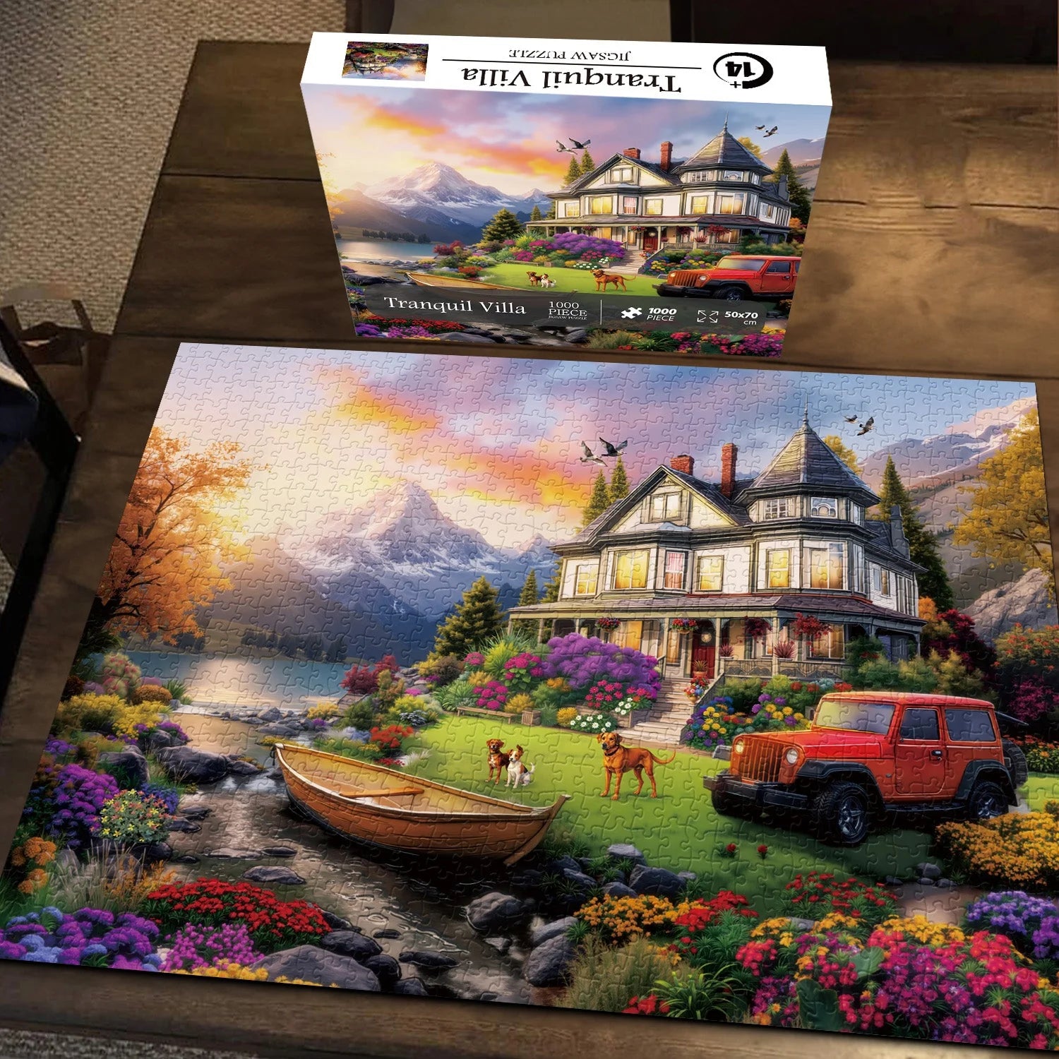 Tranquil Villa Jigsaw Puzzle 1000 Pieces