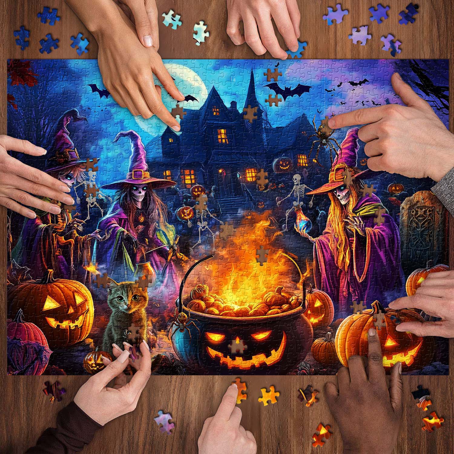 Terrifying Manor Jigsaw Puzzle 1000 Pieces