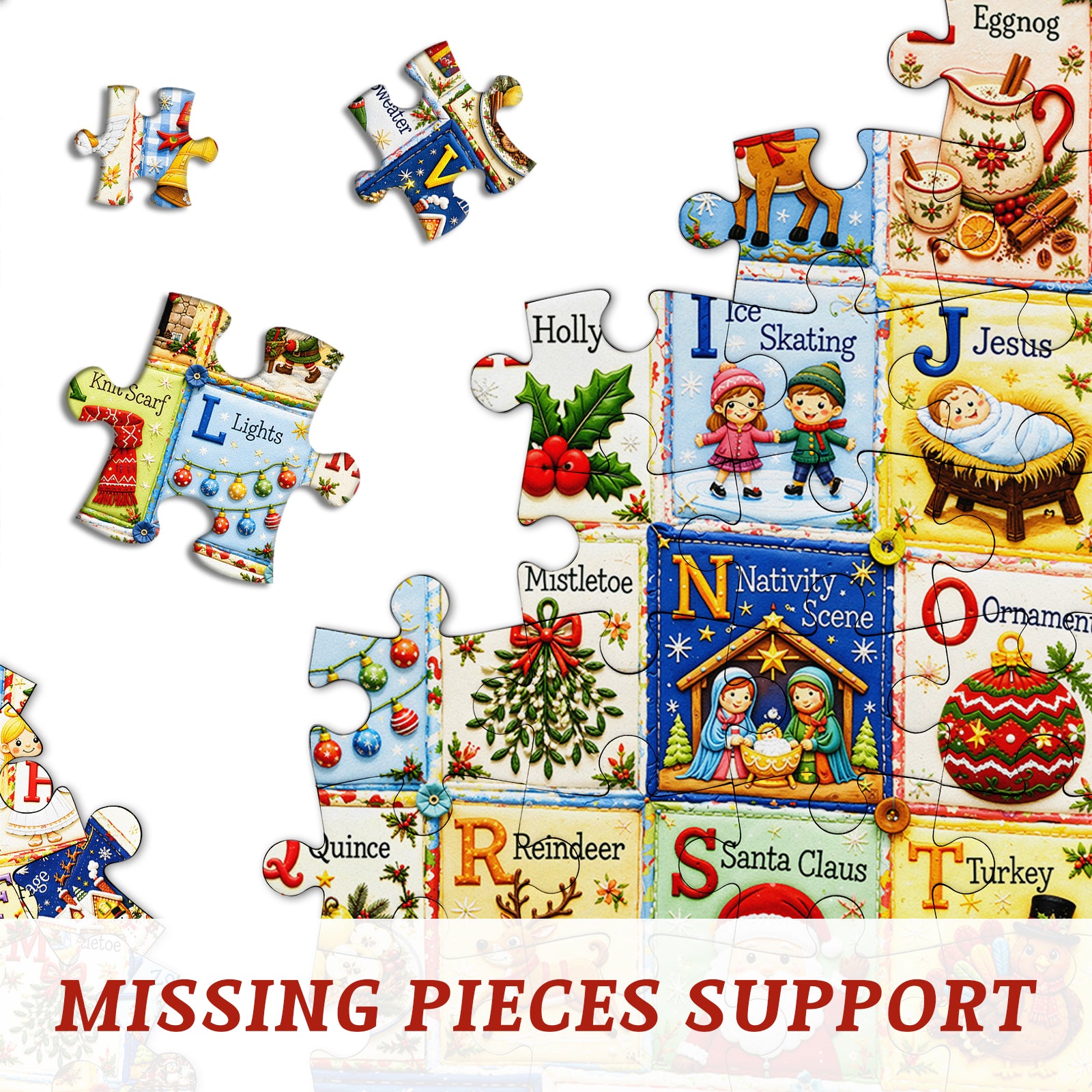 Christmas Letter Collection Jigsaw Puzzle 1000 Piece