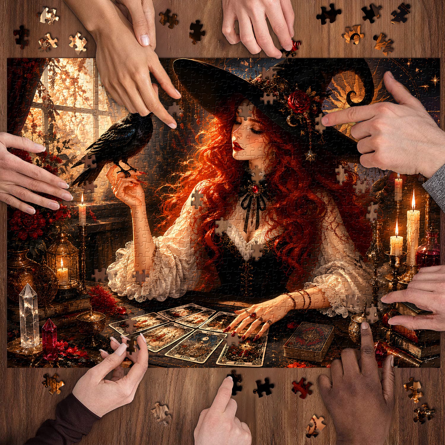 The Tarot Witch Jigsaw Puzzle  1000 Piece