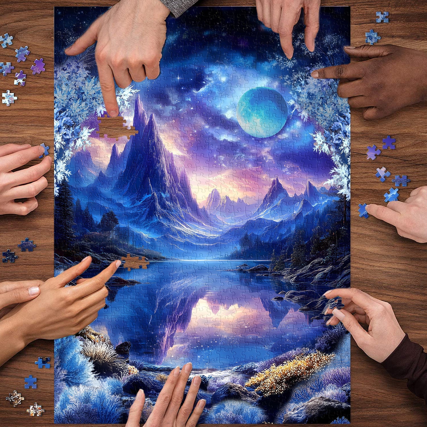 Frostleaf Whisper Jigsaw Puzzle 1000 Pieces