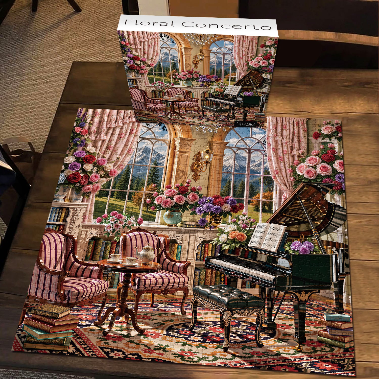 Floral Concerto Jigsaw Puzzle 1000 Piece