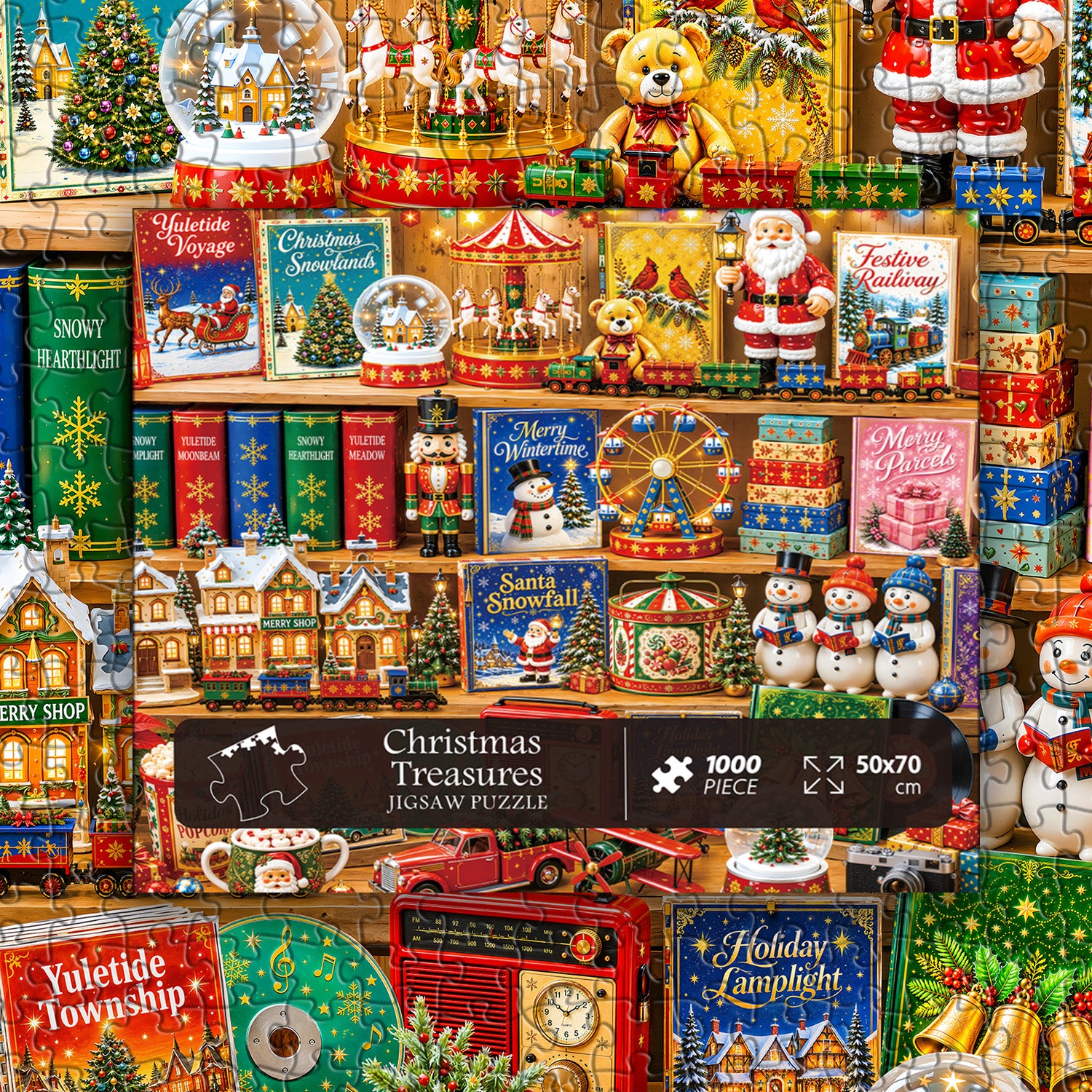 Christmas Treasures Jigsaw Puzzle 1000 Piece