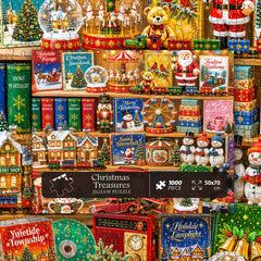 Christmas Treasures Jigsaw Puzzle 1000 Piece