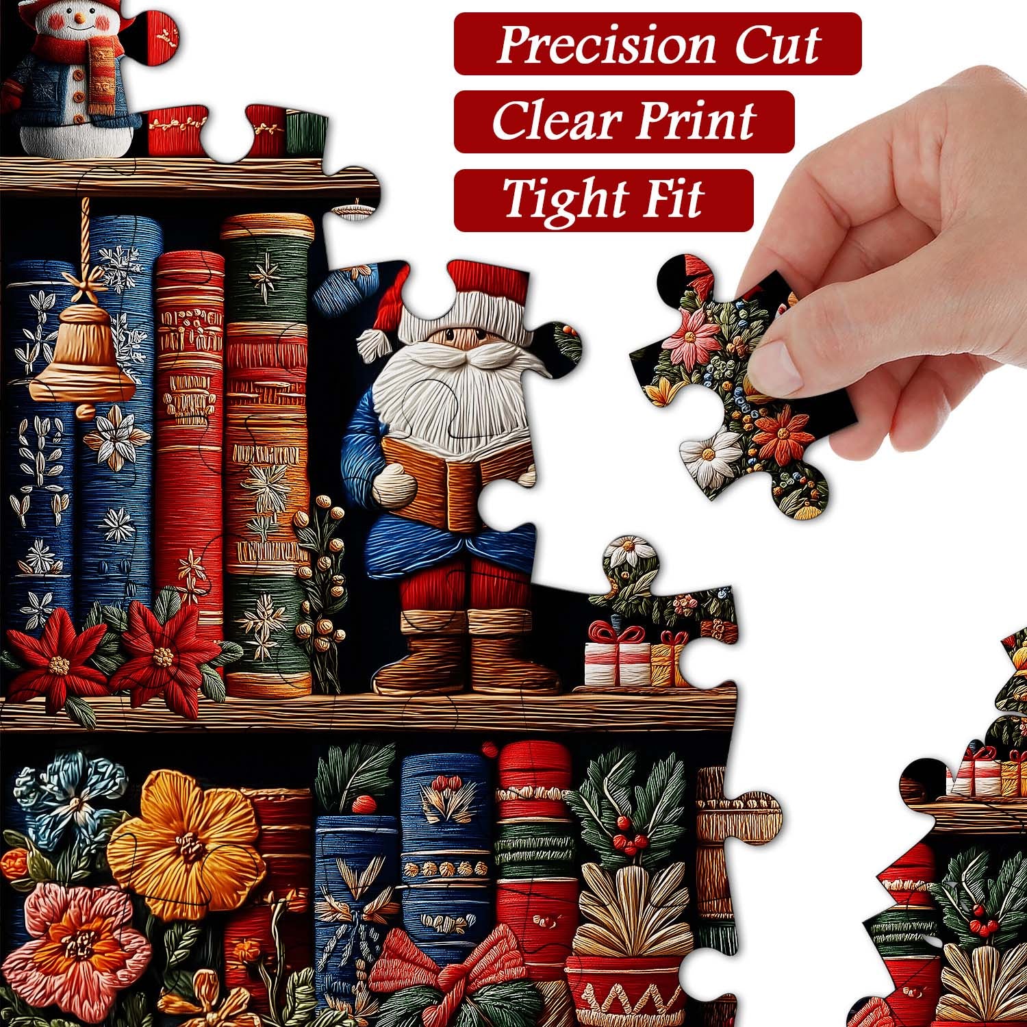 Cozy Christmas Shelf Jigsaw Puzzle 1000 Pieces