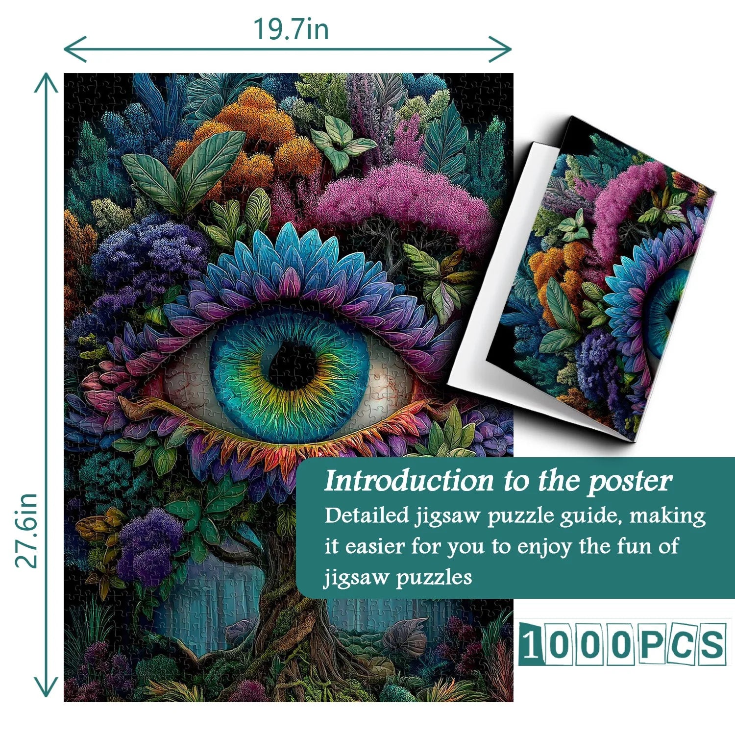 Plant Eyes Jigsaw Puzzle 1000 Pieces