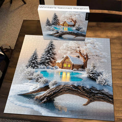Puzzle Le royaume secret de l'hiver 1000 pièces
