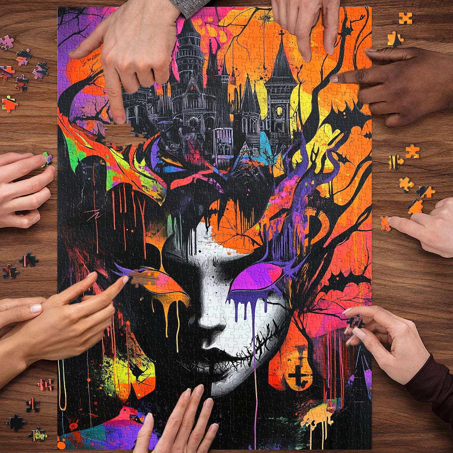 Ghost Queen Jigsaw Puzzle 1000 Pieces