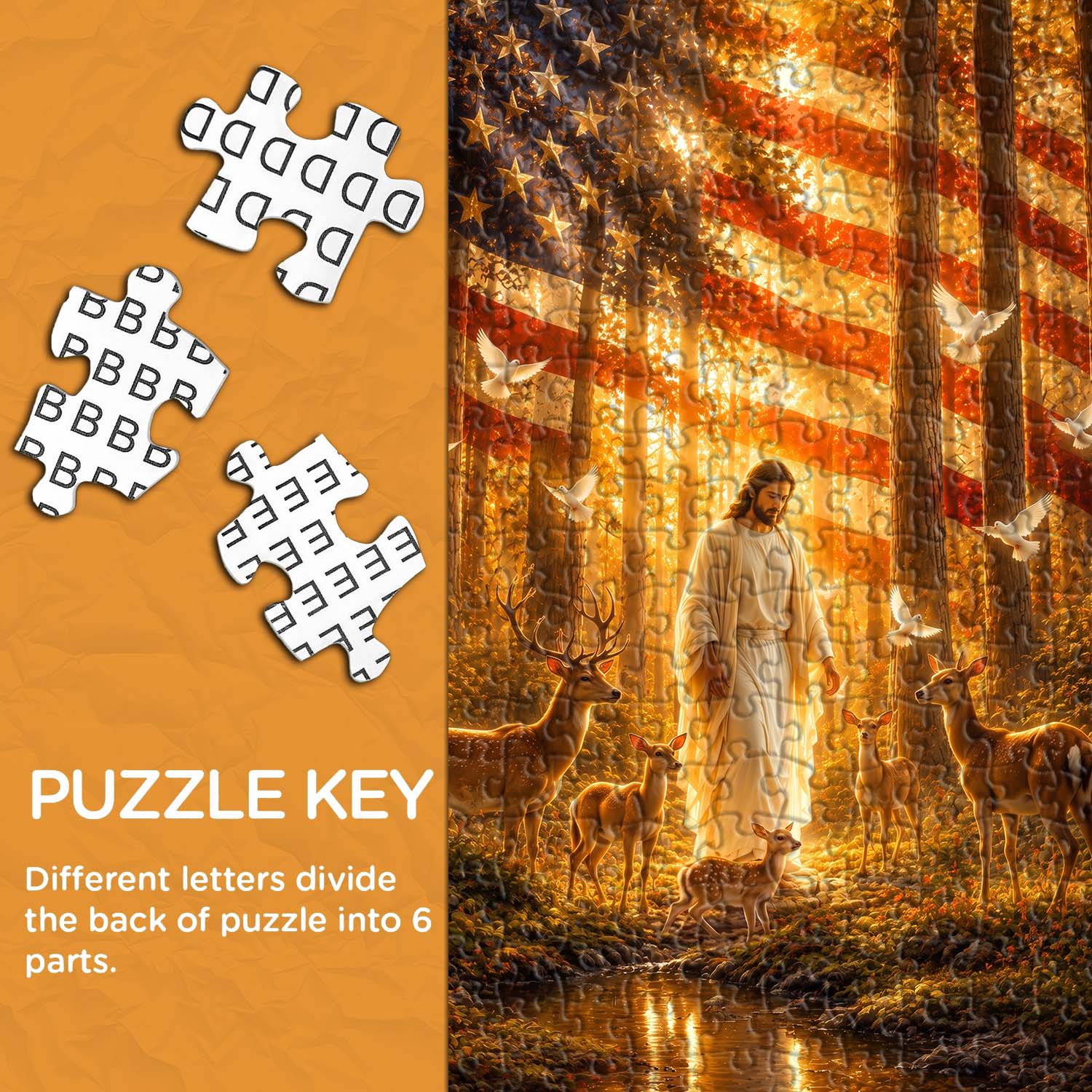 God Bless This Land Jigsaw Puzzle 1000 Pieces