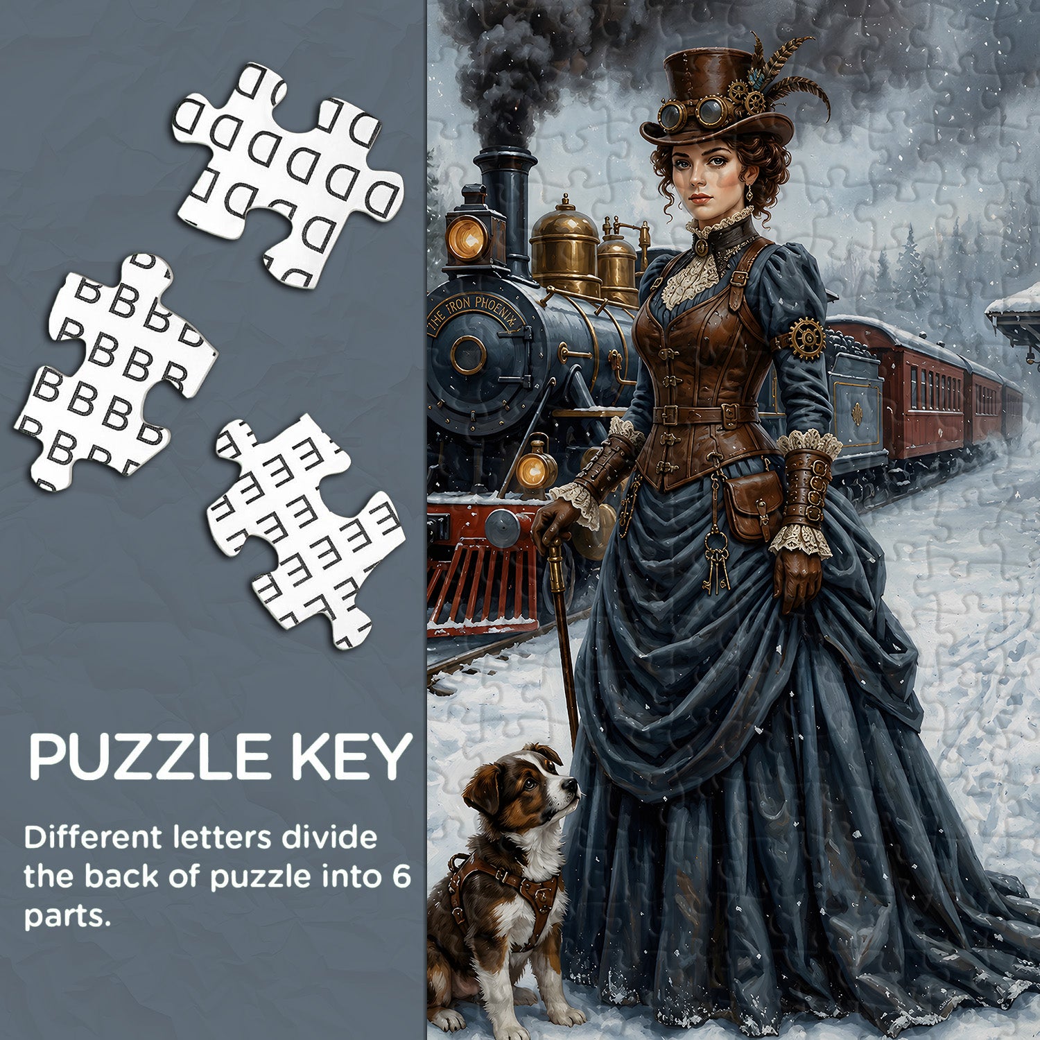 Winter Steampunk Lady