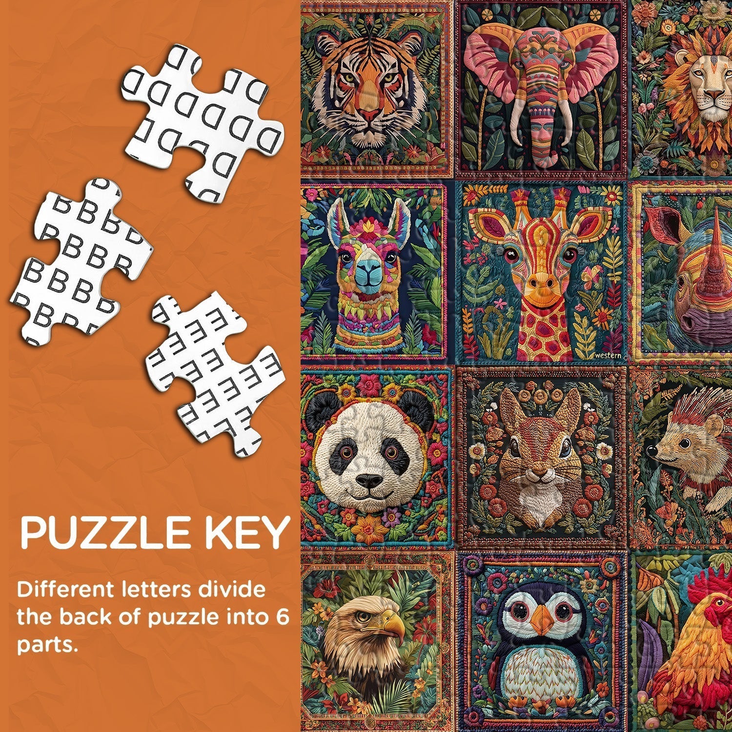 Zoo Collection Jigsaw Puzzle 1000 Pieces