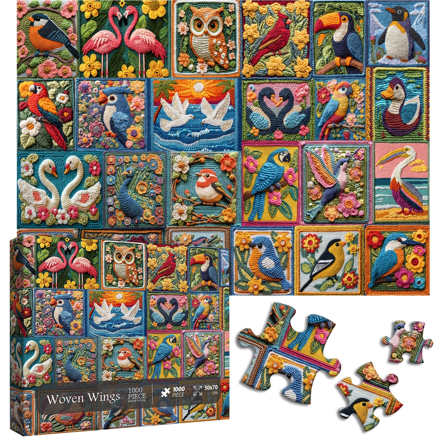 Woven Wings Jigsaw Puzzle 1000 Pieces