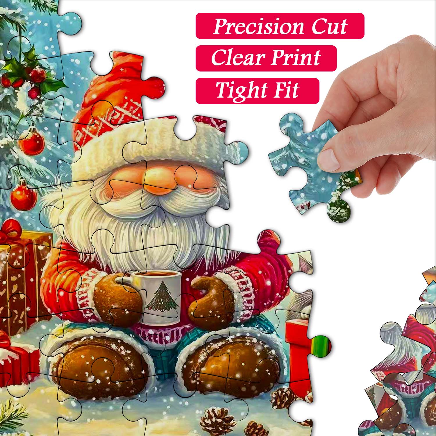 Christmas Elf Festival Jigsaw Puzzle 1000 Pieces