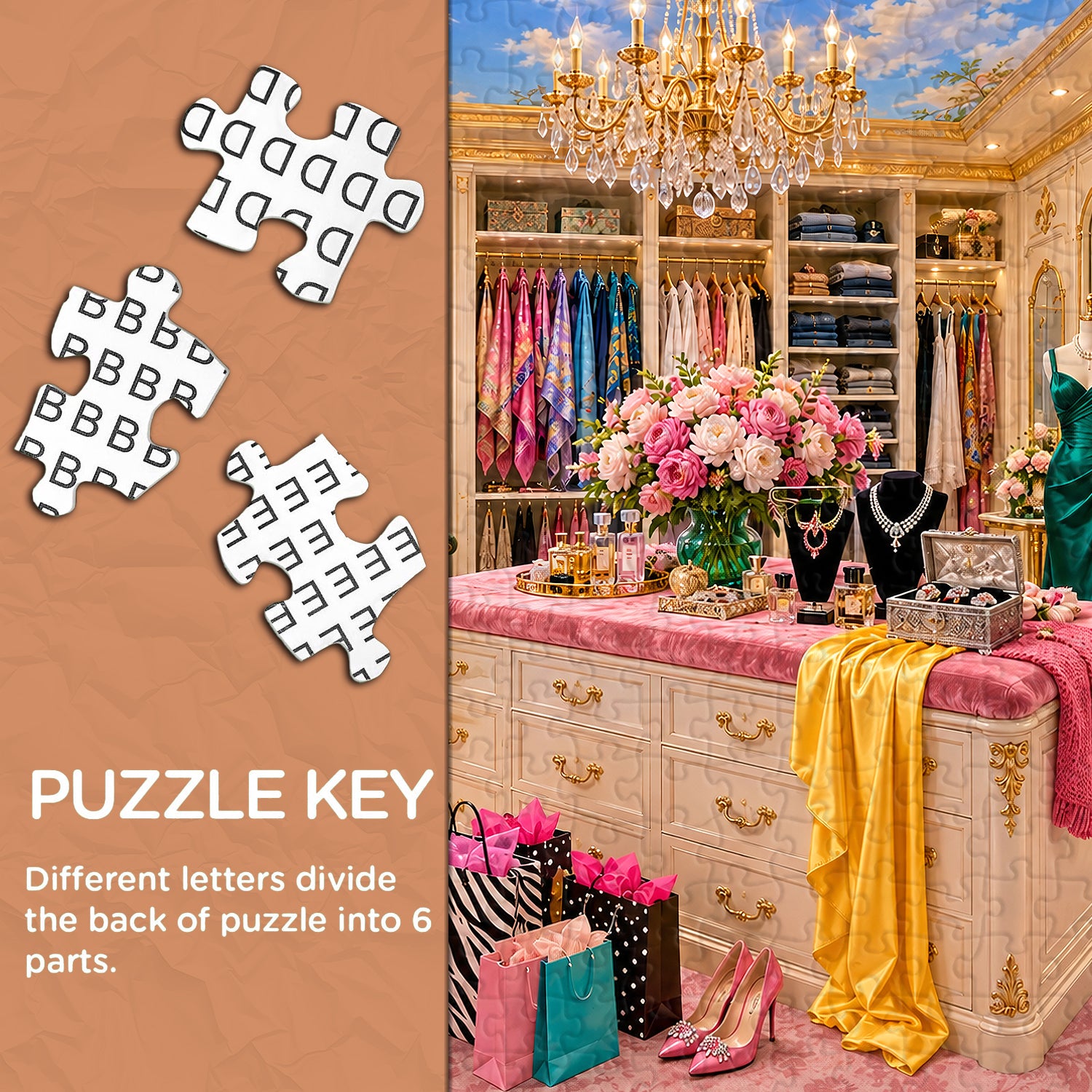 Dream Wardrobe Jigsaw Puzzle 1000 Pieces