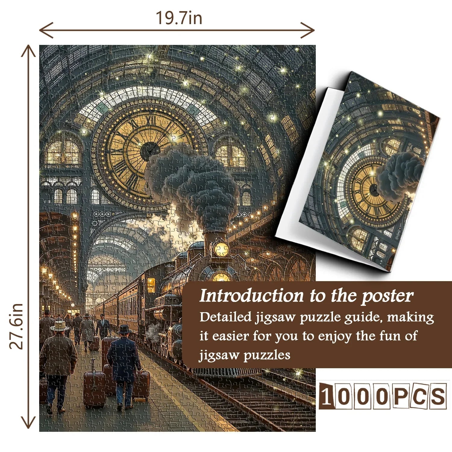 Time Train Jigsaw Puzzle 1000 Pieces