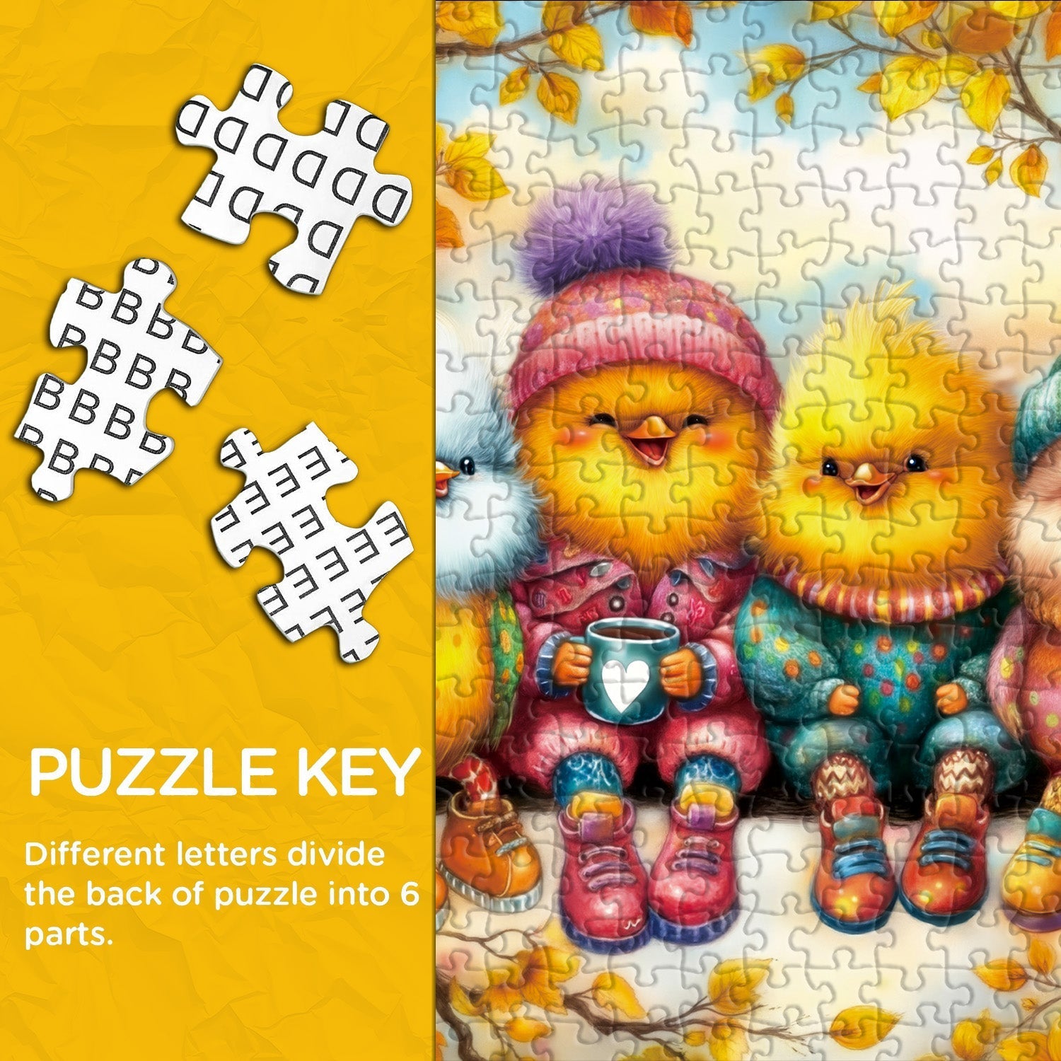 Feather Boughs Jigsaw Puzzle 1000 Pieces