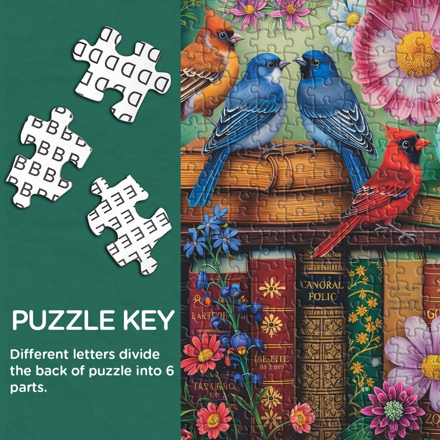 Birdsong in Bloom Jigsaw Puzzle 1000 Pieces