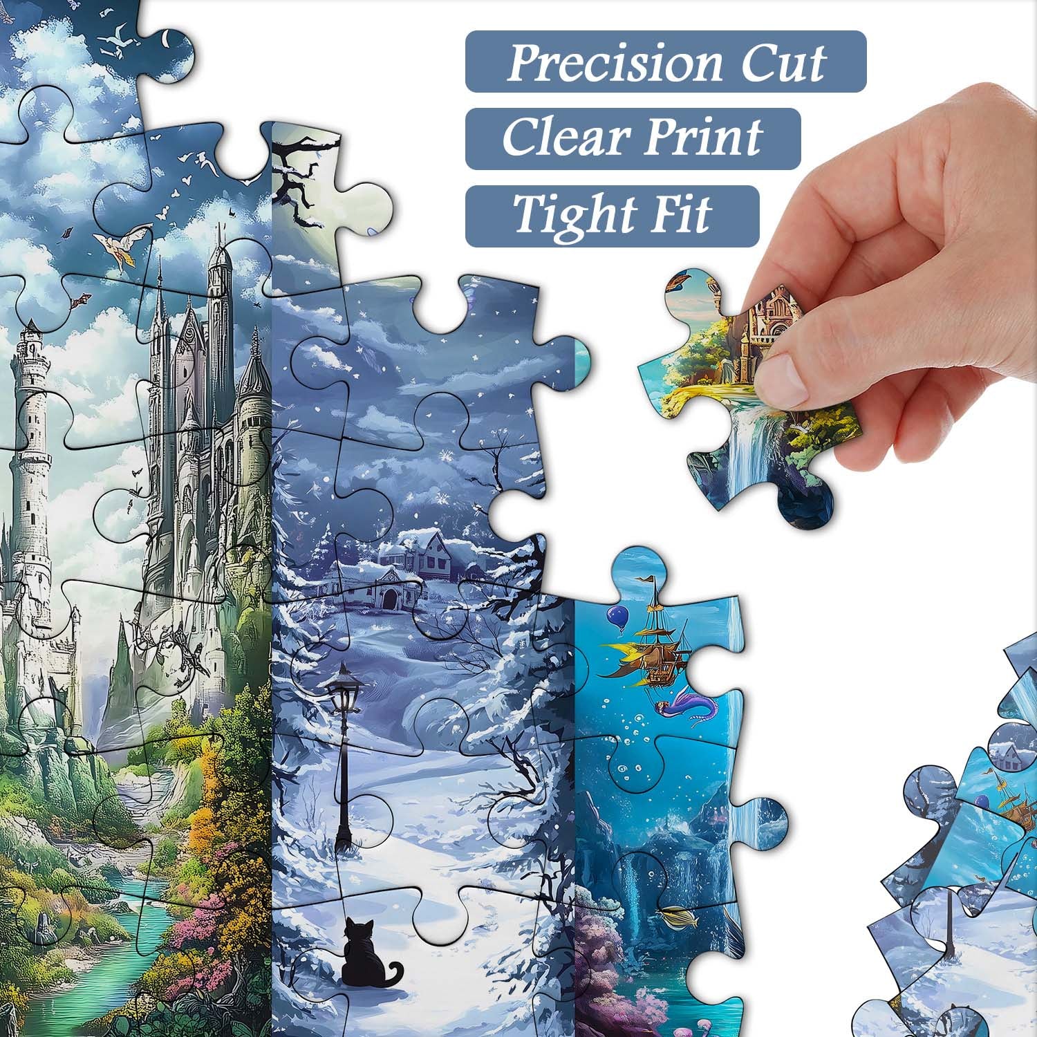Fantasy Landscape Bookmark Jigsaw Puzzle 1000 Pieces