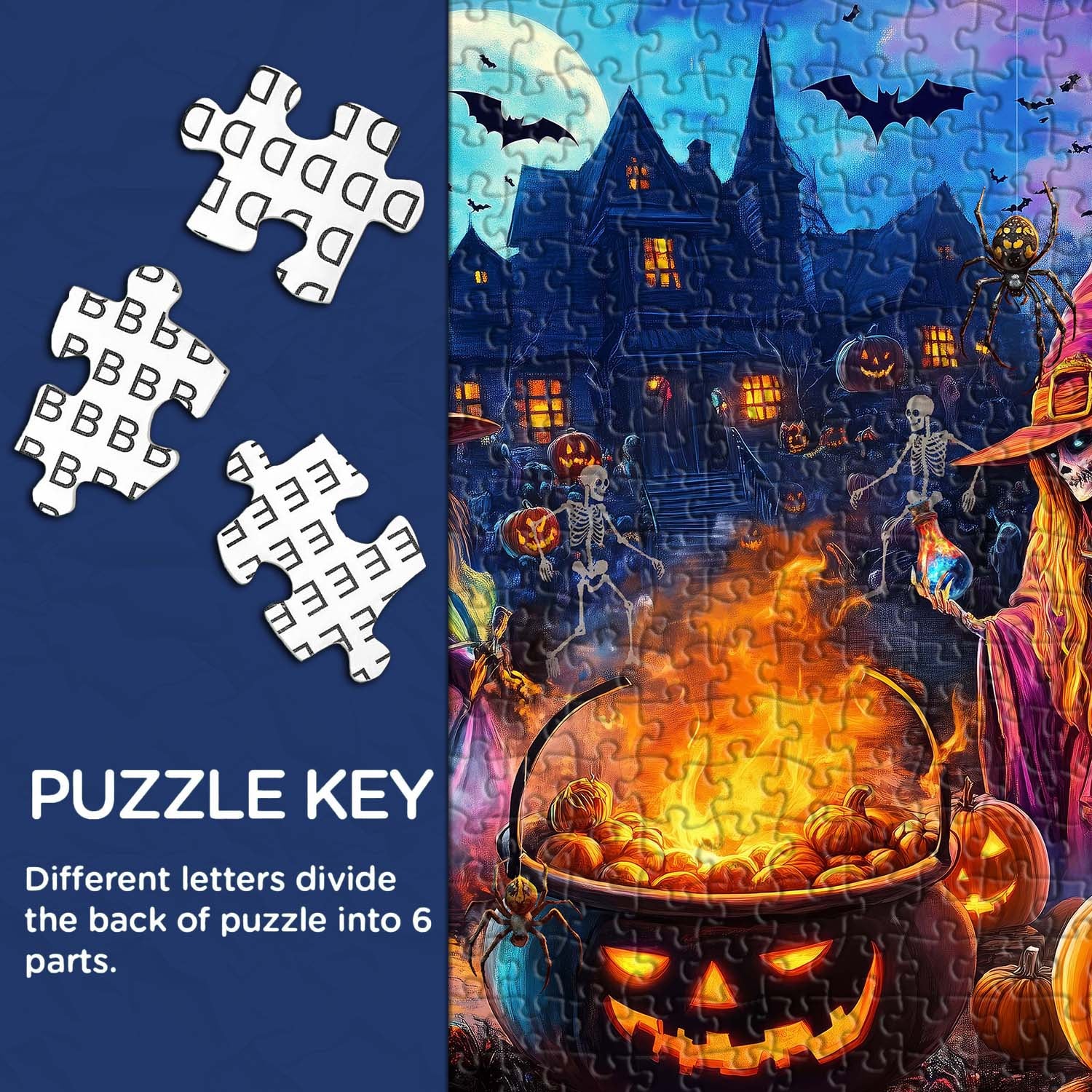 Terrifying Manor Jigsaw Puzzle 1000 Pieces