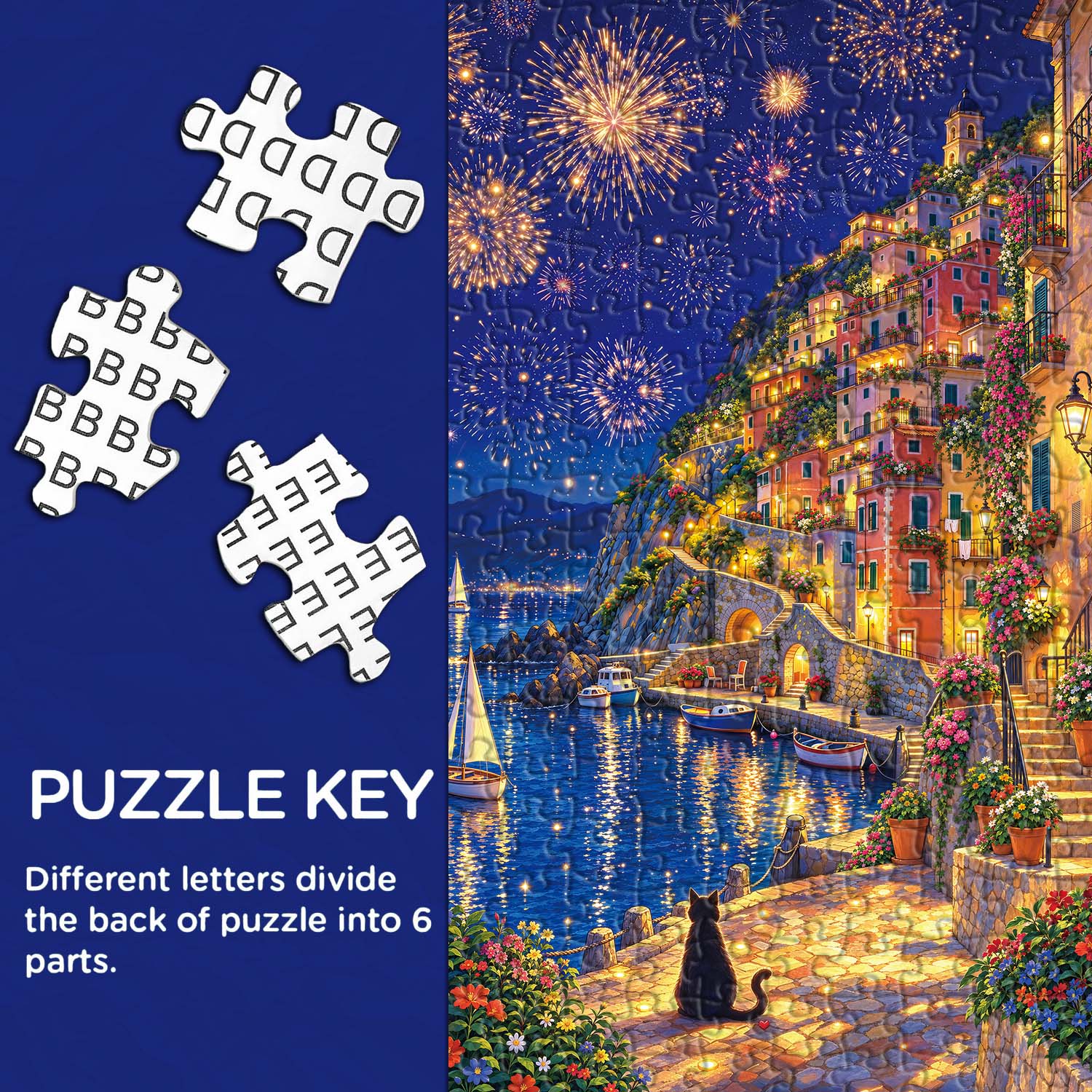 Night in Bloom Jigsaw Puzzle 1000 Pieces