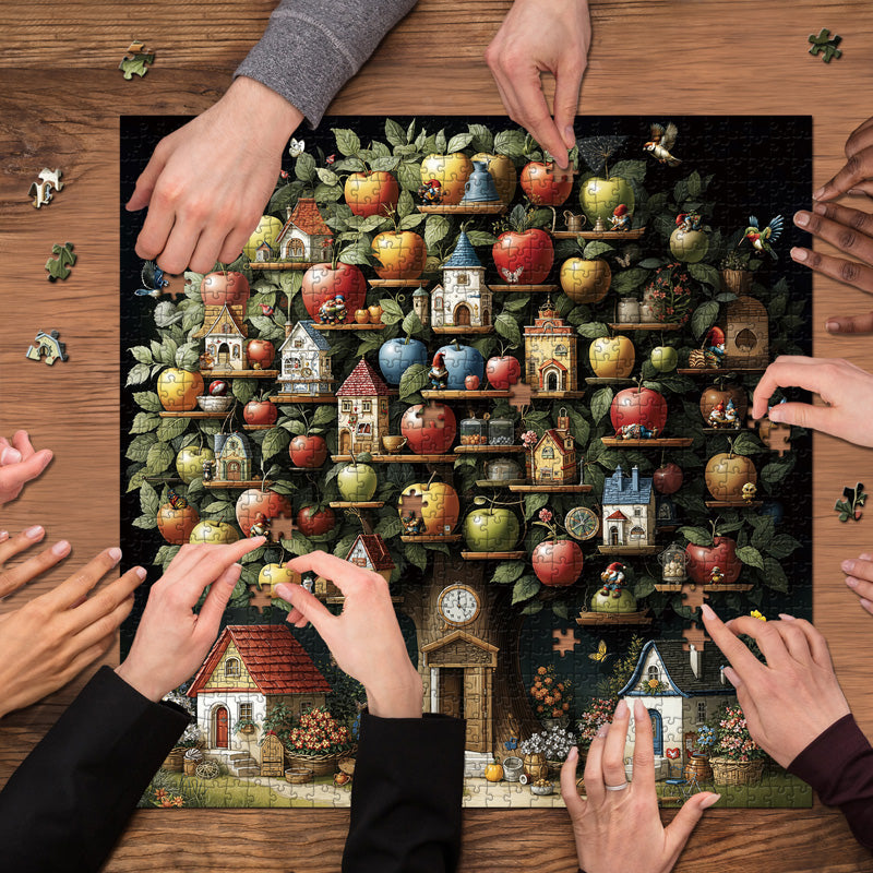 Dwarf's Apple Retreat Jigsaw Puzzle 1000 Piece