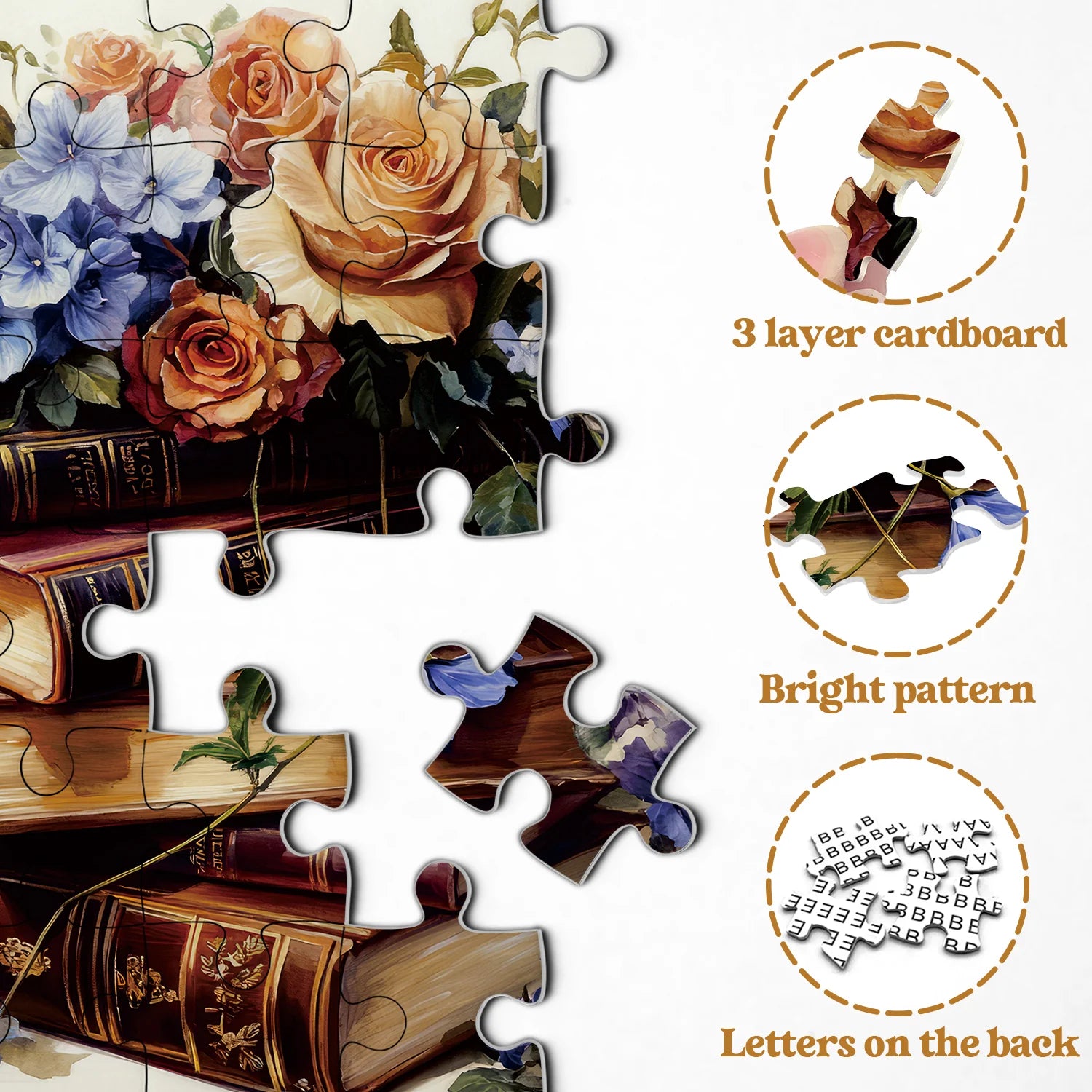 Floral Tales Jigsaw Puzzle for Adult 1000 Pieces