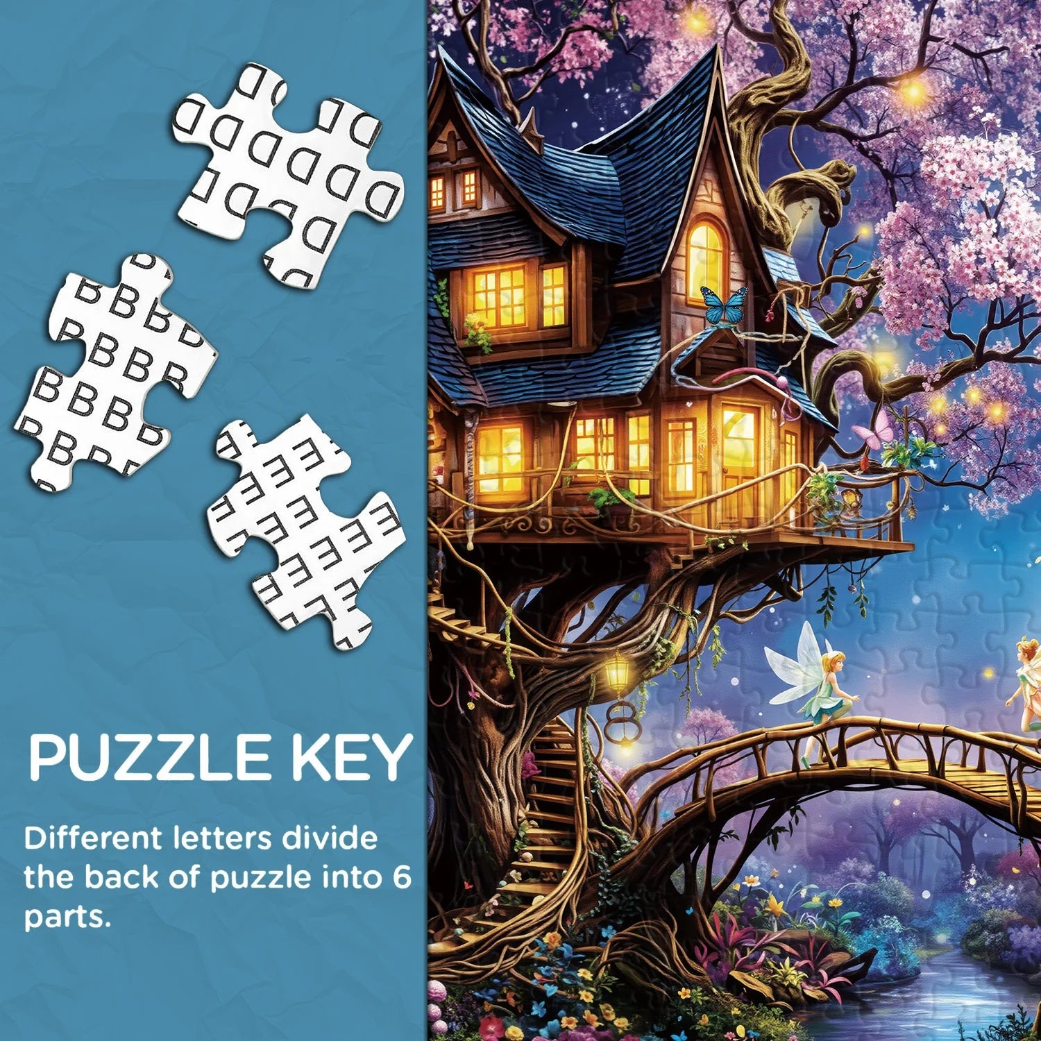 Fairy Lodge Jigsaw Puzzle 1000 Pieces