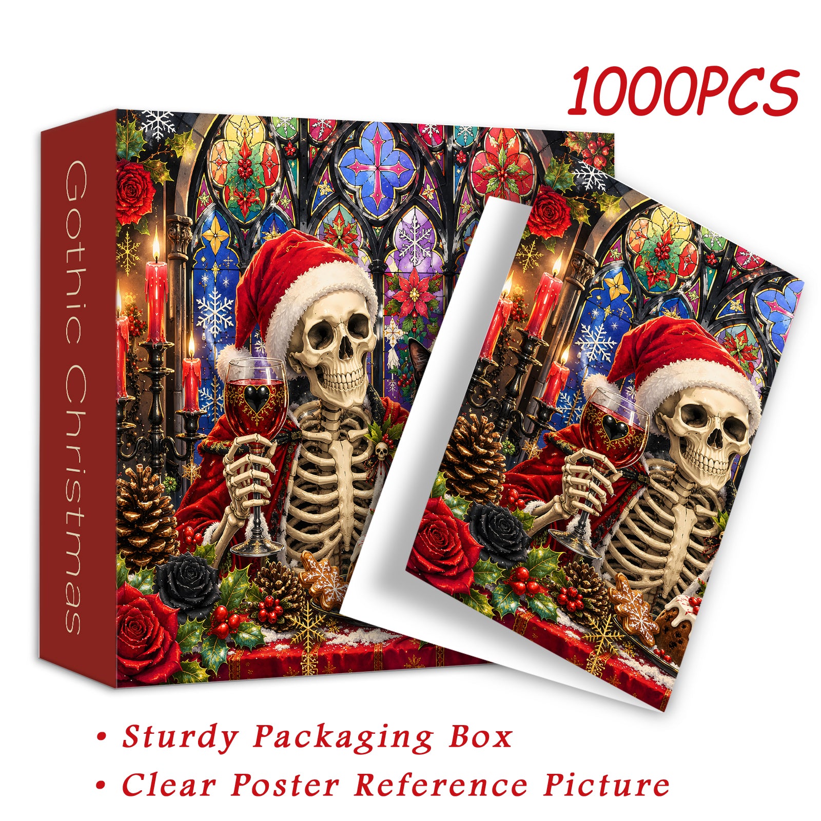 Gothic Christmas Jigsaw Puzzle 1000 Piece